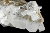 Columnar Calcite Crystal Cluster - China #164003-3